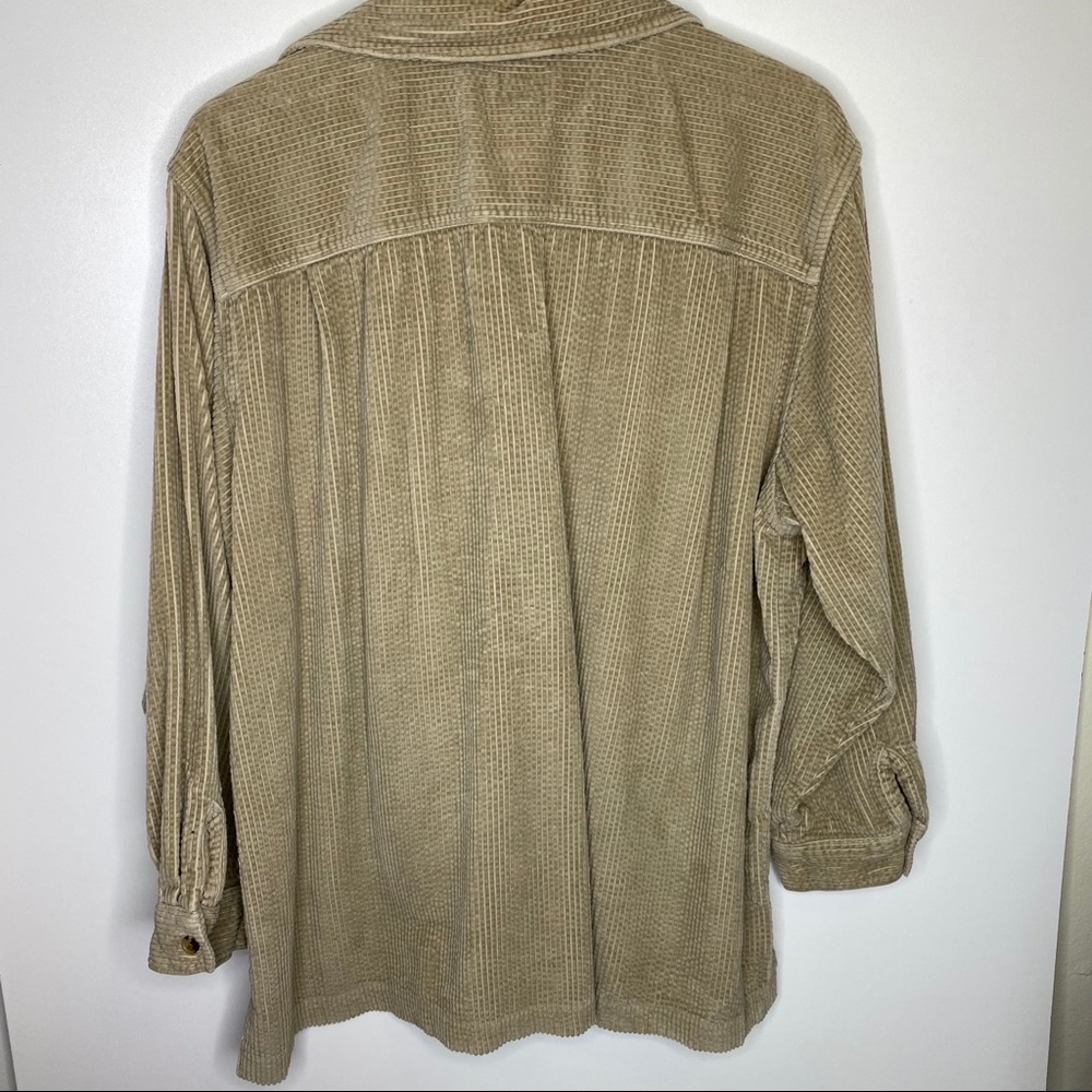 Vintage LL Bean beige button down size XL - Picture 4 of 4